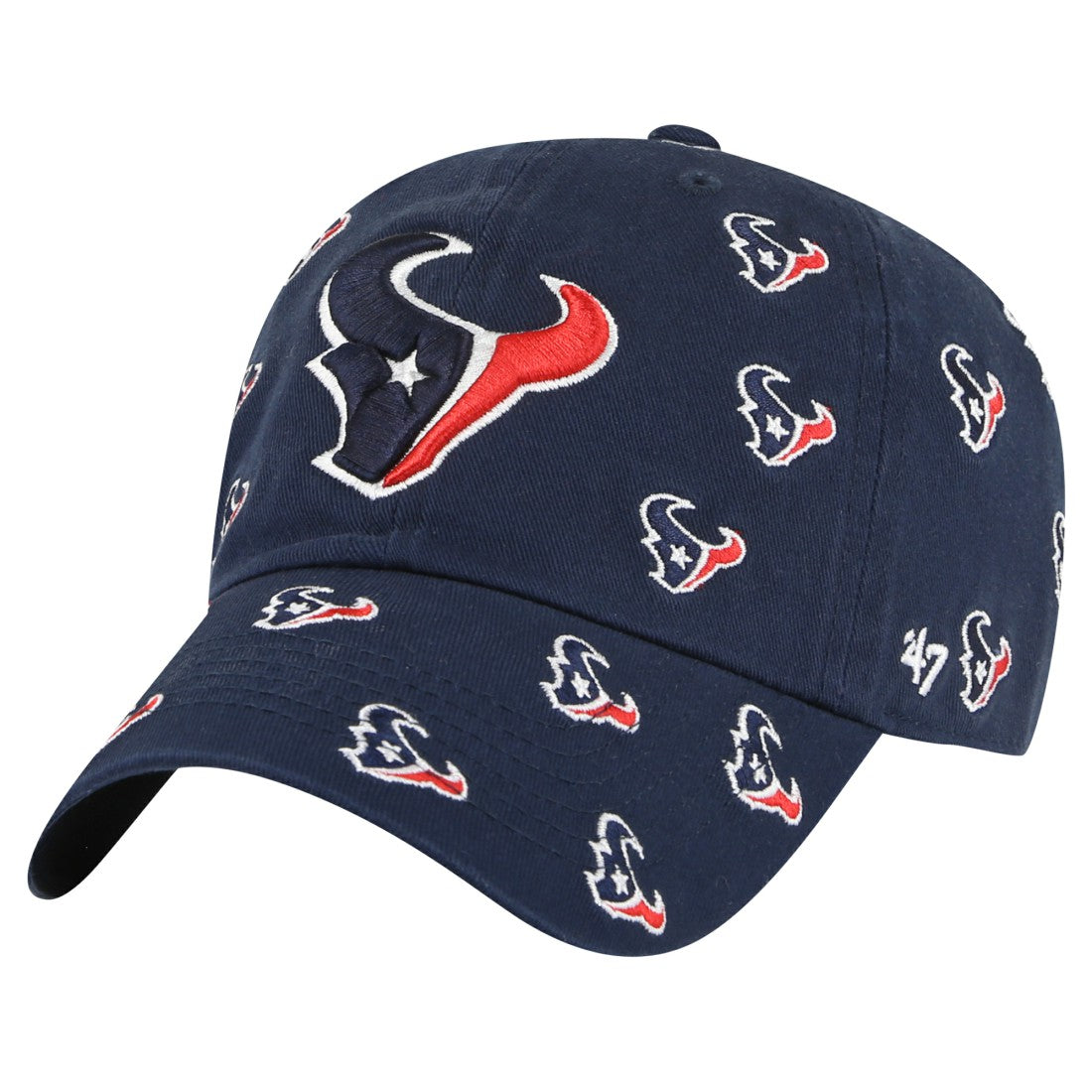 Houston Texans '47 Confetti Clean Up Adjustable Hat Navy