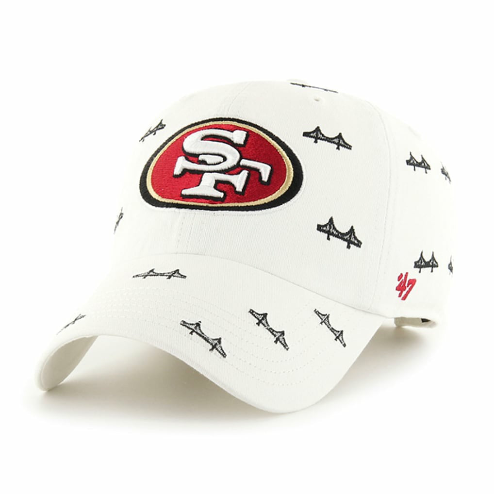 San Francisco 49ers '47 Confetti Clean Up Adjustable Hat White