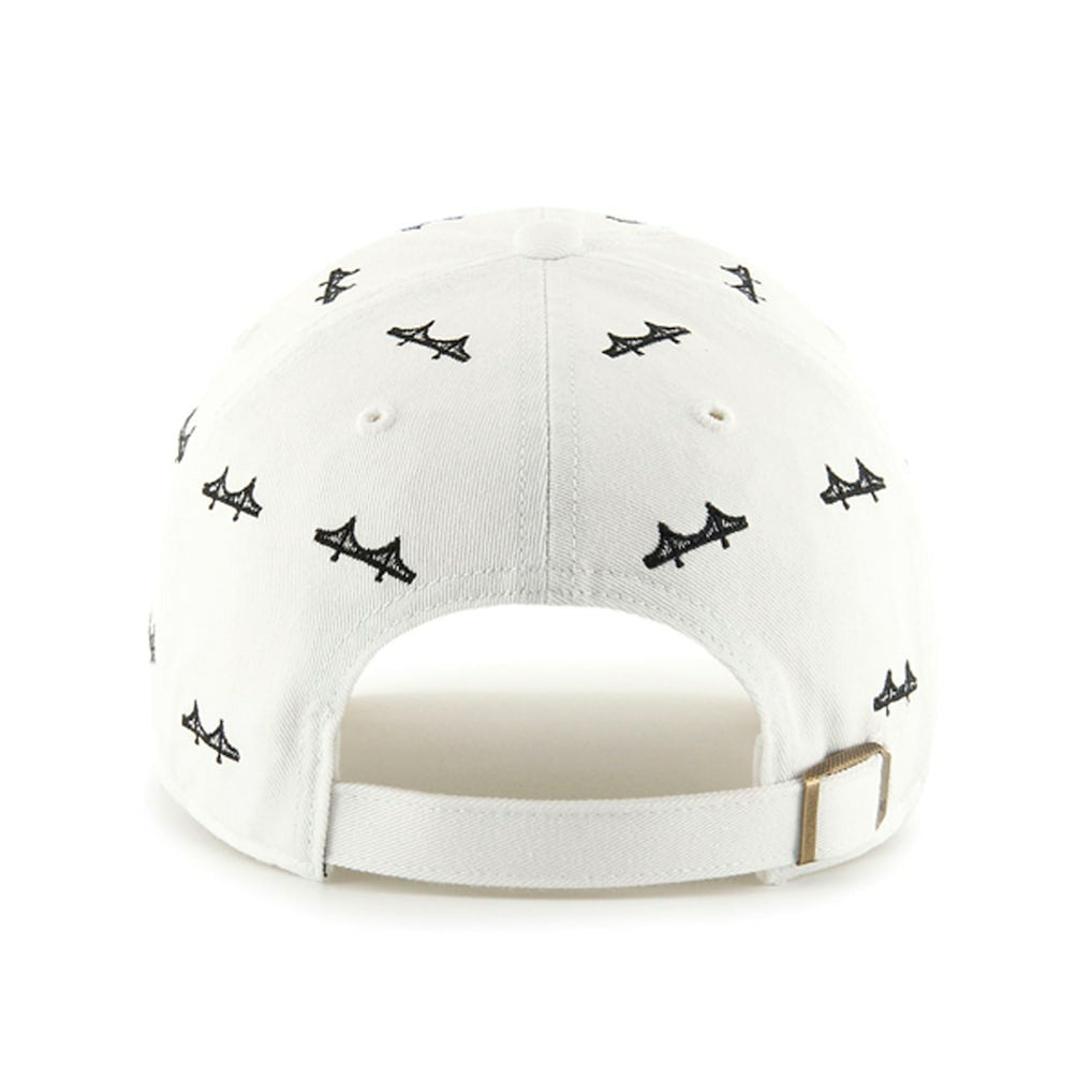 San Francisco 49ers '47 Confetti Clean Up Adjustable Hat White