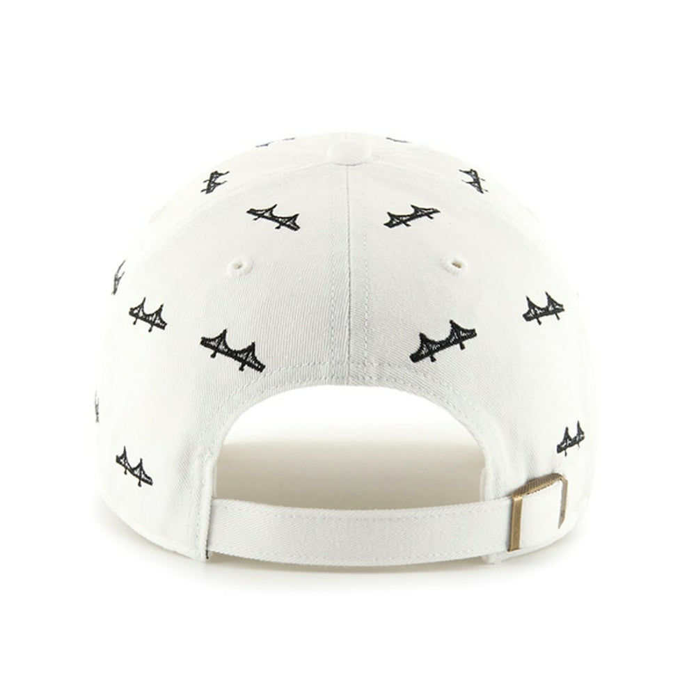San Francisco 49ers '47 Confetti Clean Up Adjustable Hat White