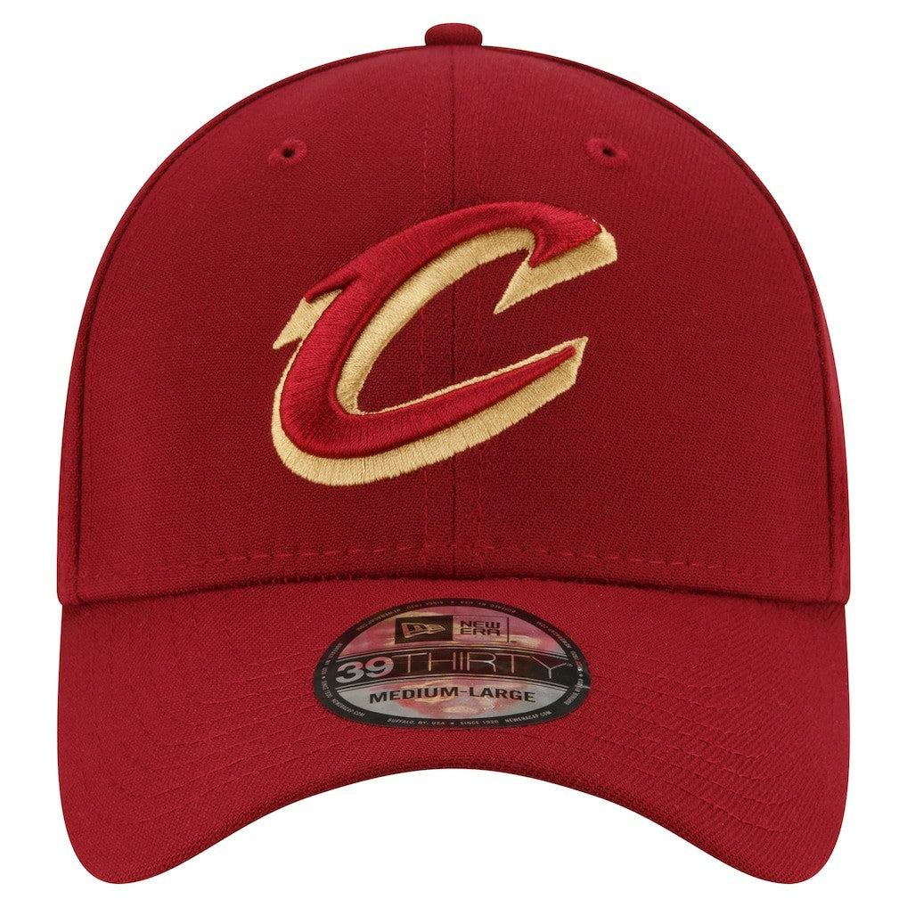 Cleveland Cavaliers Logo 39THIRTY Flex Hat Wine