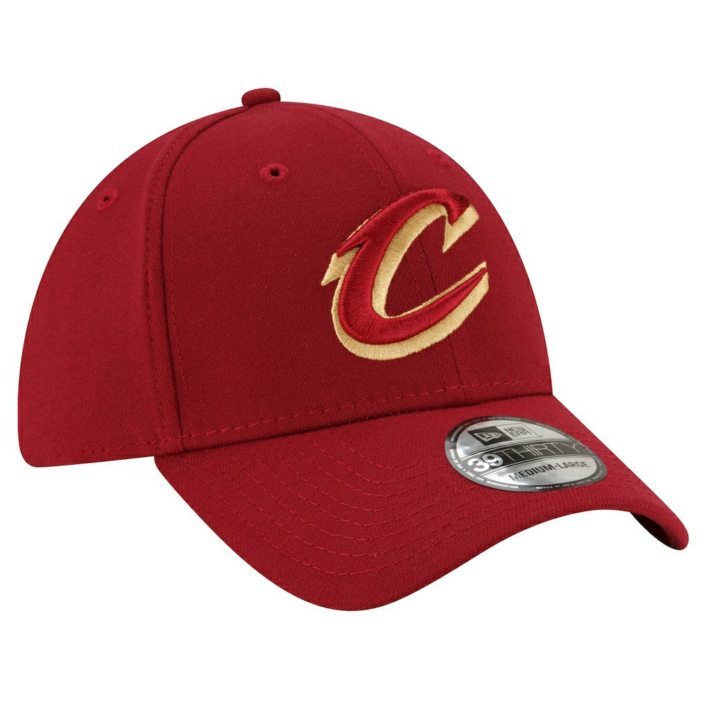 Cleveland Cavaliers Logo 39THIRTY Flex Hat Wine
