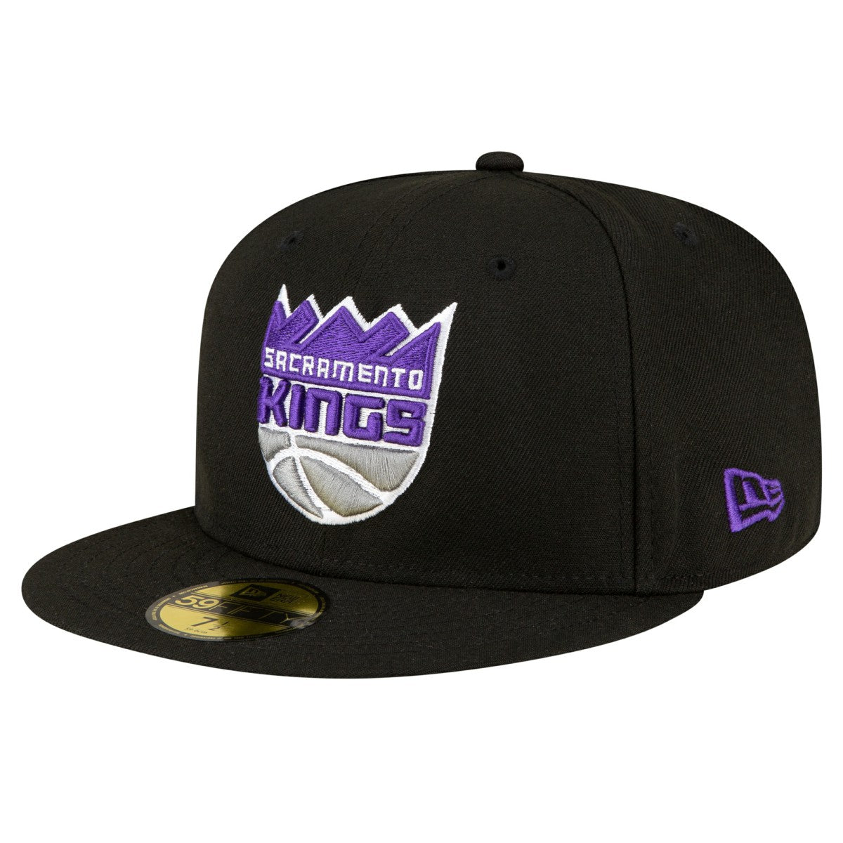 Sacramento Kings 59FIFTY Fitted Hat Black