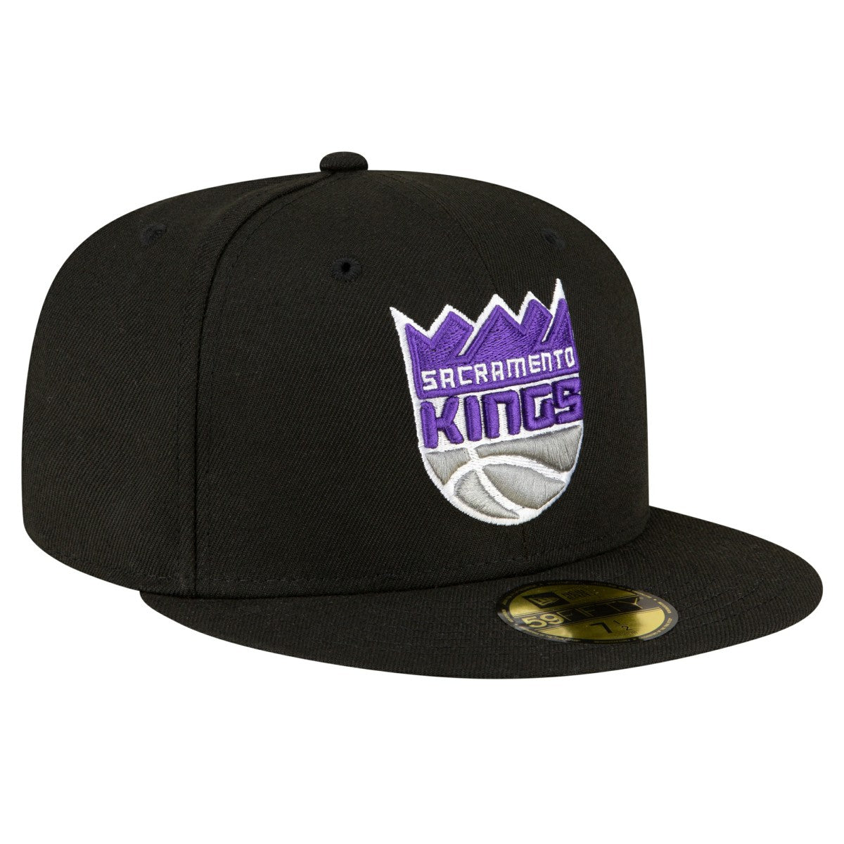 Sacramento Kings 59FIFTY Fitted Hat Black