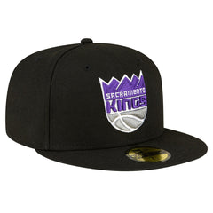 Sacramento Kings 59FIFTY Fitted Hat Black
