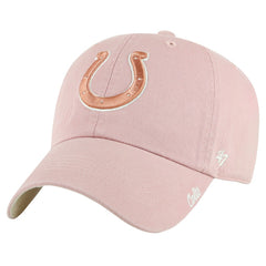 Indianapolis Colts '47 Women's Ballpark Cheer Dusty Rose Clean Up Adjustable Hat Pink