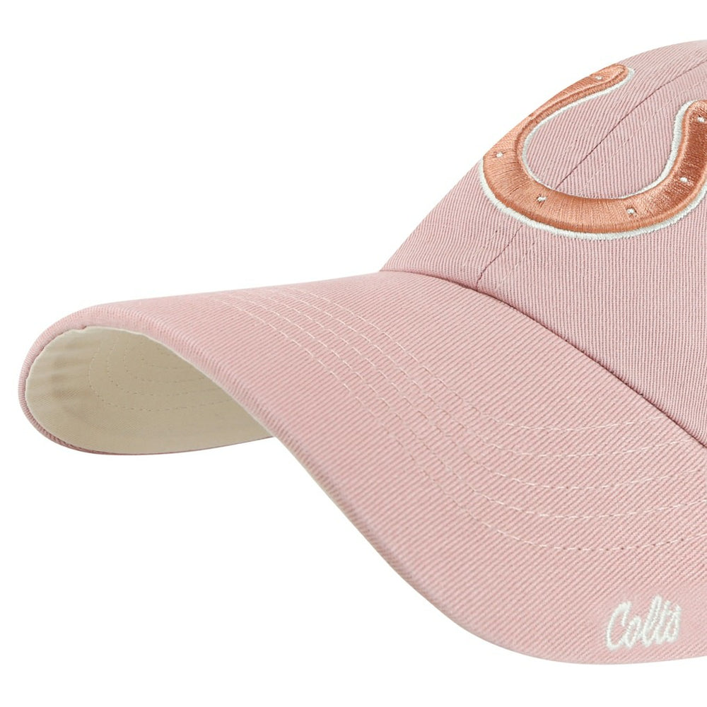 Indianapolis Colts '47 Women's Ballpark Cheer Dusty Rose Clean Up Adjustable Hat Pink
