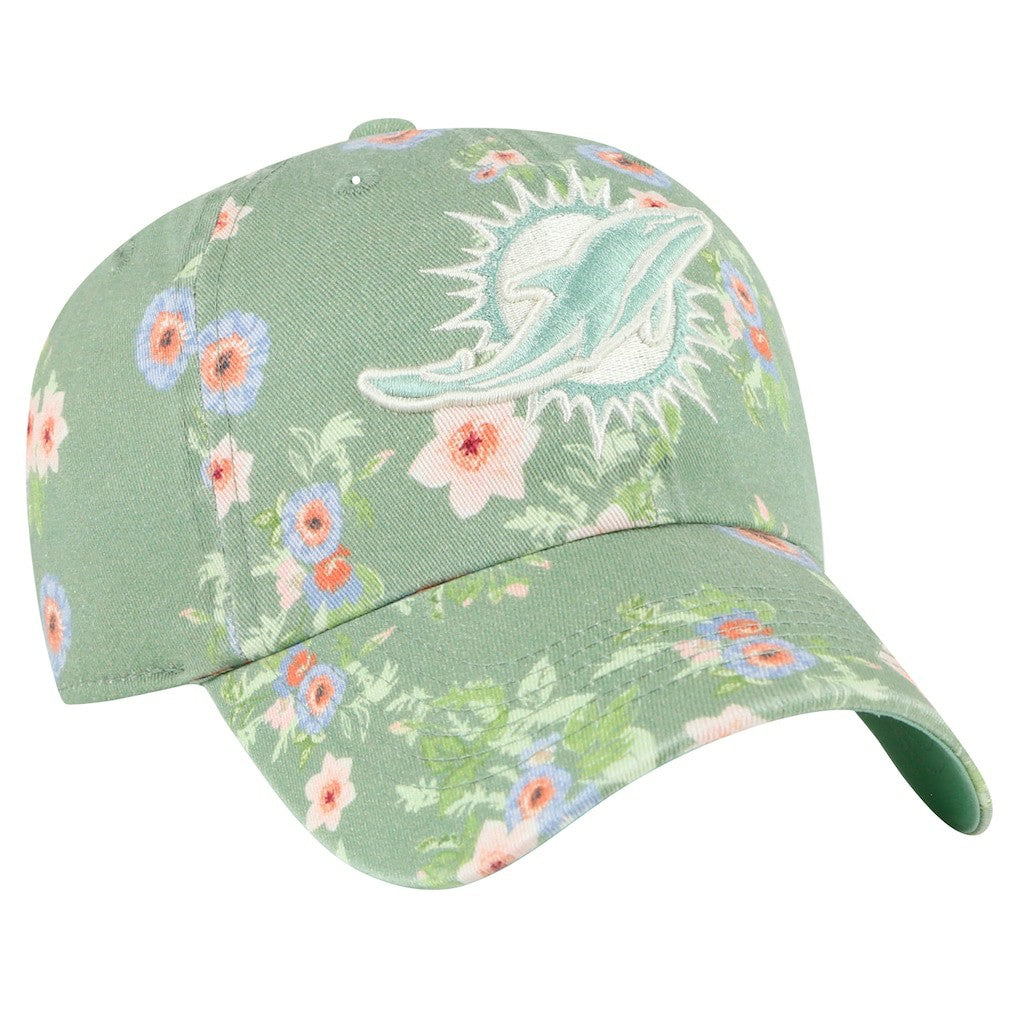 Miami Dolphins '47 Women's Meadow Garden Clean Up Adjustable Hat Green