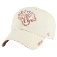 Jacksonville Jaguars '47 Women's Ballpark Cheer Clean Up Adjustable Hat Natural