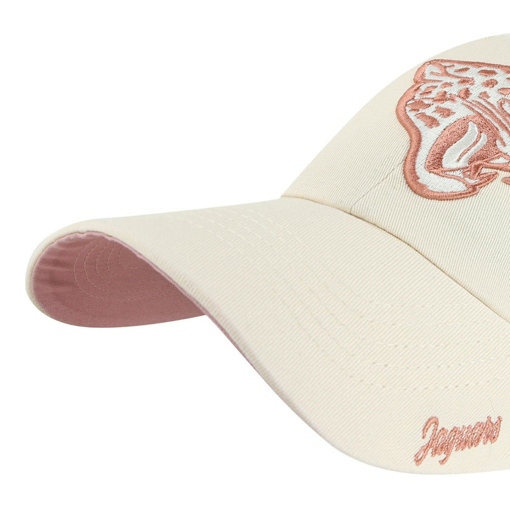 Jacksonville Jaguars '47 Women's Ballpark Cheer Clean Up Adjustable Hat Natural