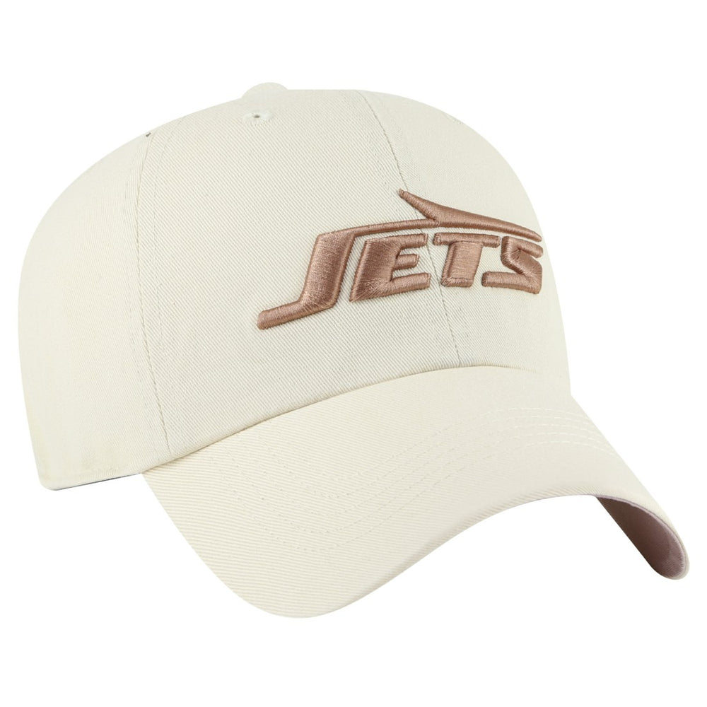New York Jets '47 Women's Ballpark Cheer Clean Up Adjustable Hat Natural