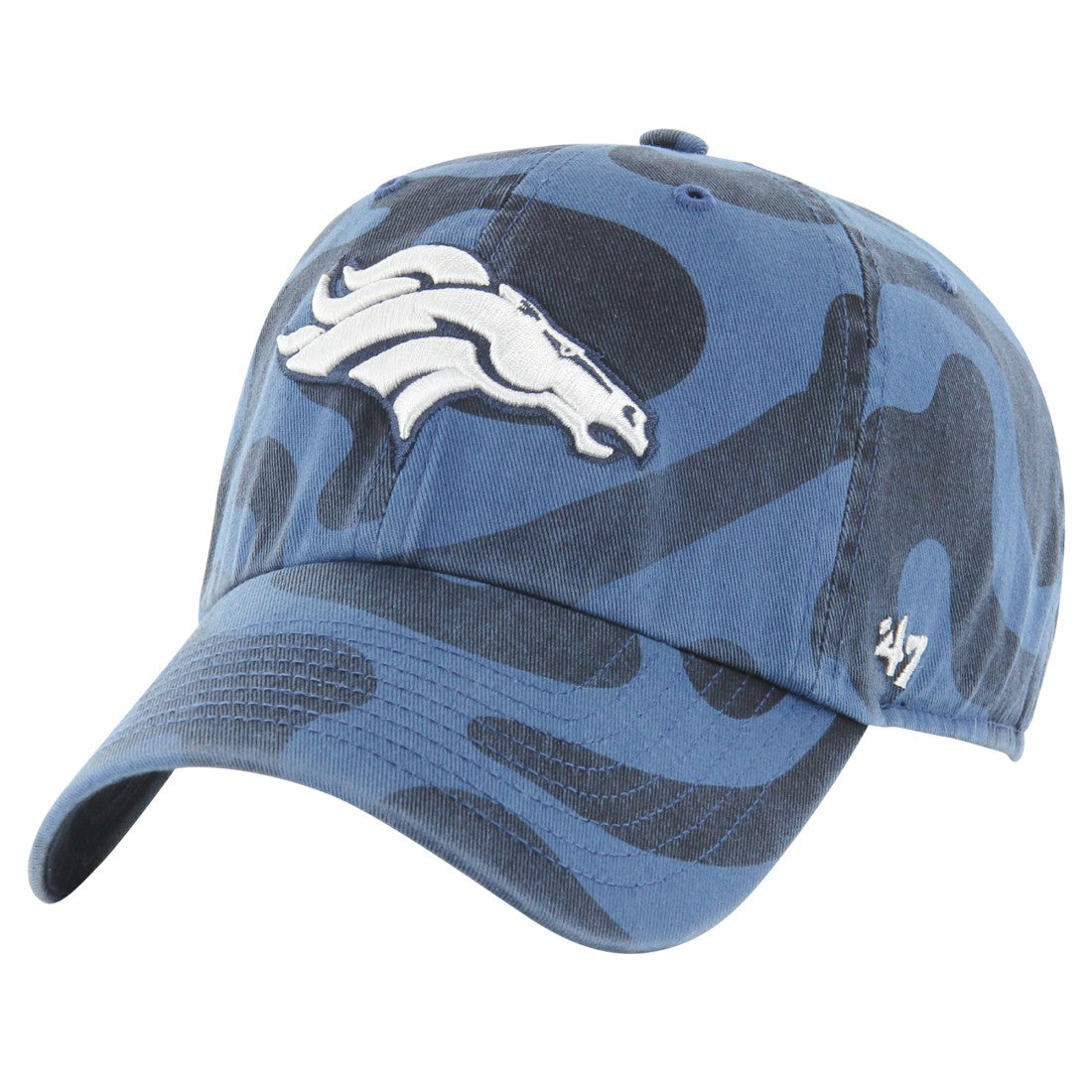 Denver Broncos '47 Women's Freeform Clean Up Adjustable Hat Navy