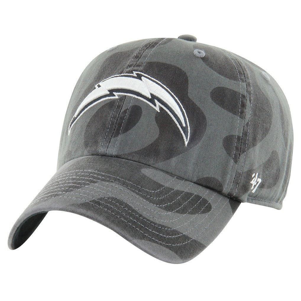 Los Angeles Chargers '47 Women's Freeform Clean Up Adjustable Hat Charcoal