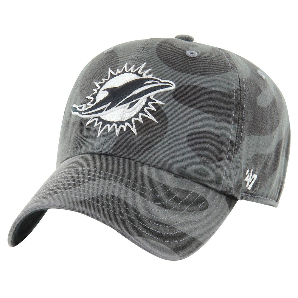 Miami Dolphins '47 Women's Freeform Clean Up Adjustable Hat Charcoal