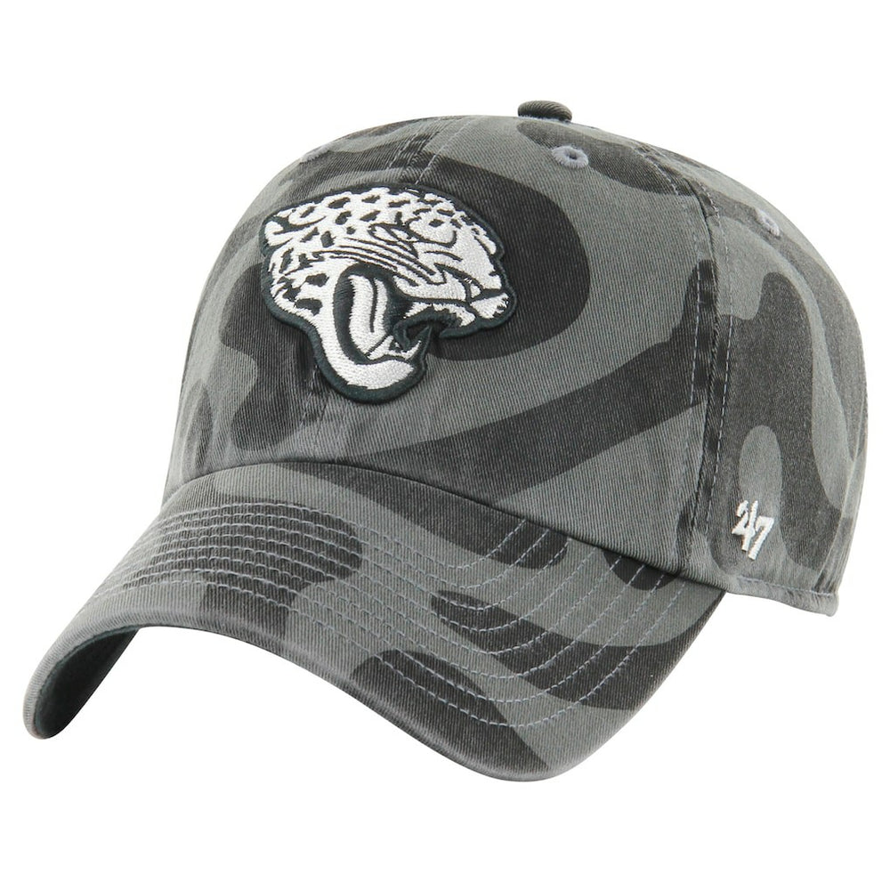 Jacksonville Jaguars '47 Women's Freeform Clean Up Adjustable Hat Charcoal