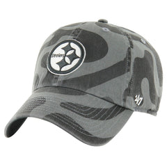 Pittsburgh Steelers '47 Women's Freeform Clean Up Adjustable Hat Charcoal