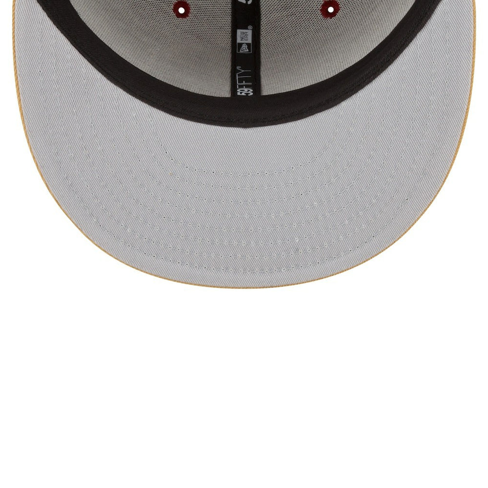 Cleveland Cavaliers 2-Tone 59FIFTY Fitted Hat Wine/Gold