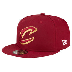 Cleveland Cavaliers Team Color 9FIFTY Snapback Hat Wine
