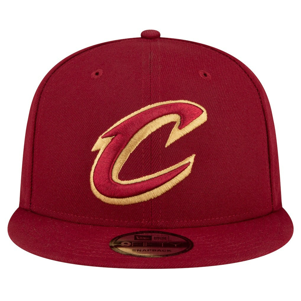 Cleveland Cavaliers Team Color 9FIFTY Snapback Hat Wine