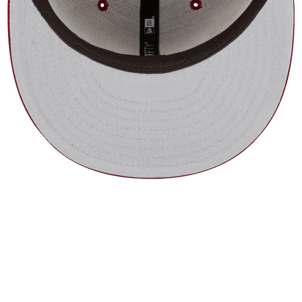 Cleveland Cavaliers Team Color 9FIFTY Snapback Hat Wine