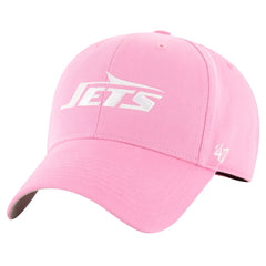 New York Jets '47 Girls Youth Rose MVP Adjustable Hat Pink