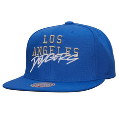 Los Angeles Dodgers Mitchell & Ness Team Tagged Snapback Hat - Royal Hats