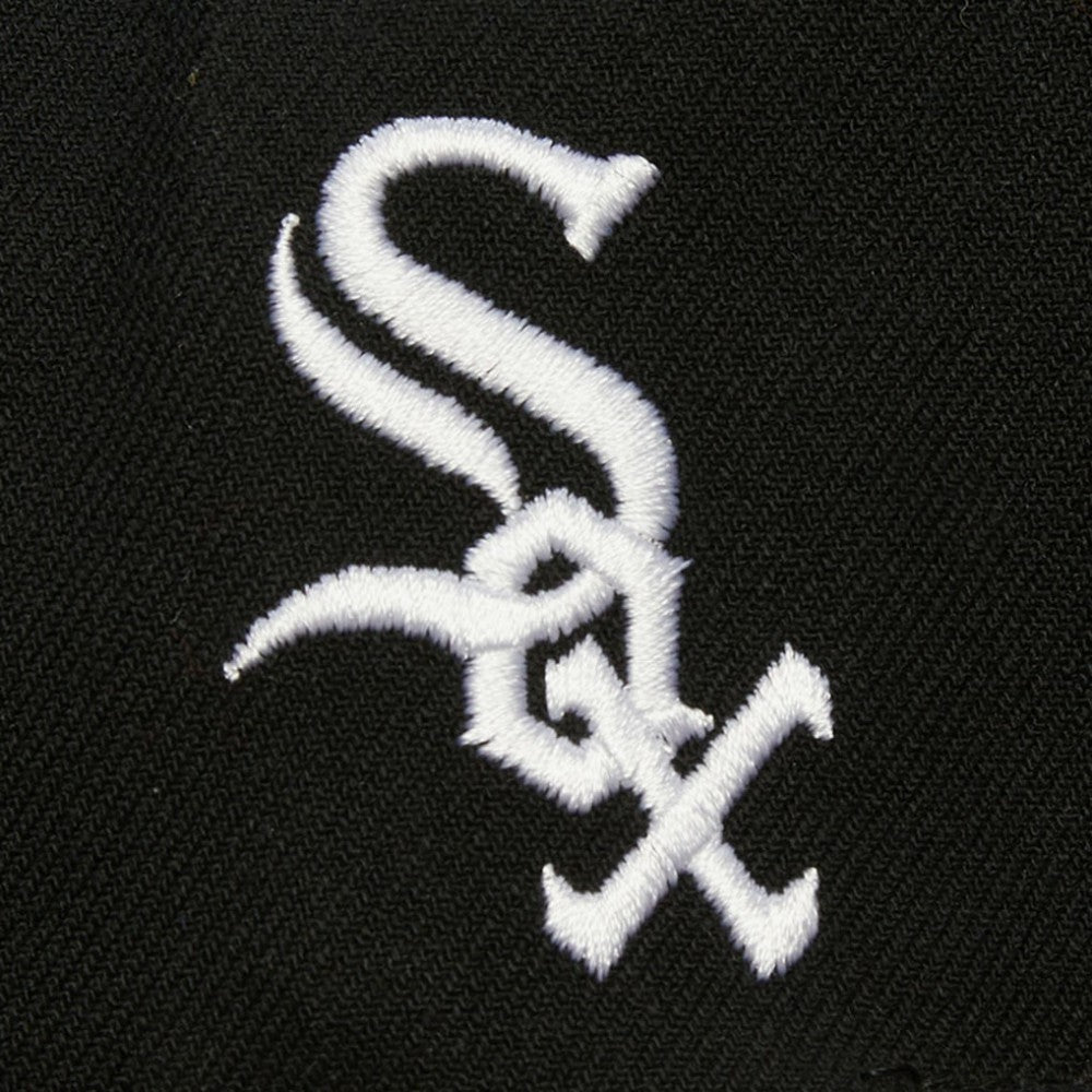 Chicago White Sox Mitchell & Ness Team Tagged Snapback Hat - Black Hats