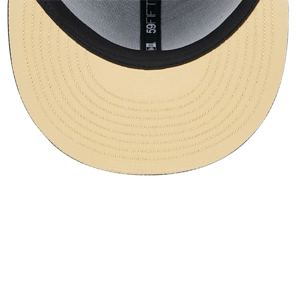 Chicago White Sox New Era 59FIFTY Day Allover Fitted Hat - Black Hats
