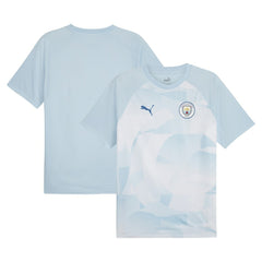 Manchester City 2023/24 Pre-Match Jersey Silver