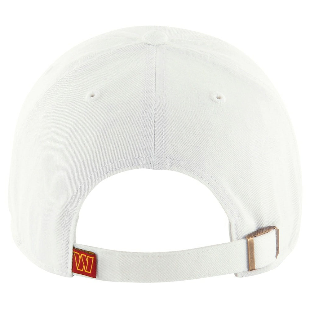 Washington Commanders '47 Clean Up Adjustable Hat White