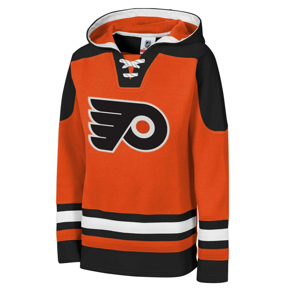 NHL Philadelphia Flyers Youth Ageless Must Have Home V-Neck Pullover Hoodie - Orange