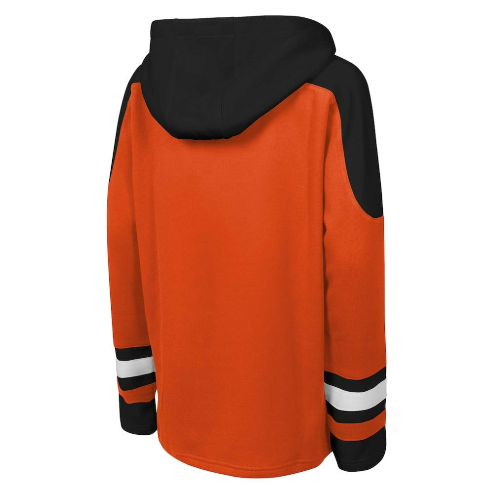 NHL Philadelphia Flyers Youth Ageless Must Have Home V-Neck Pullover Hoodie - Orange