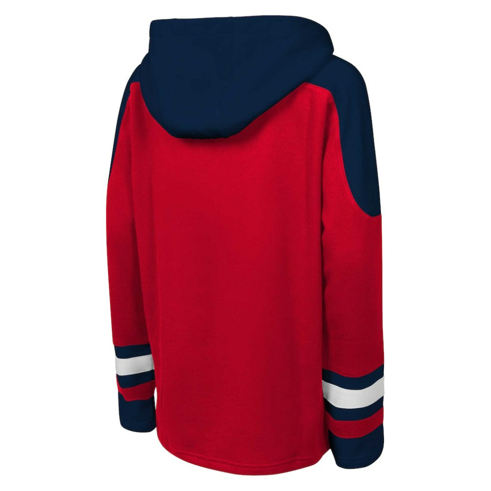 NHL Washington Capitals Youth Ageless Must Have Home V-Neck Pullover Hoodie - Red