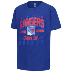 NHL New York Rangers Youth Sure Short T-Shirt - Royal