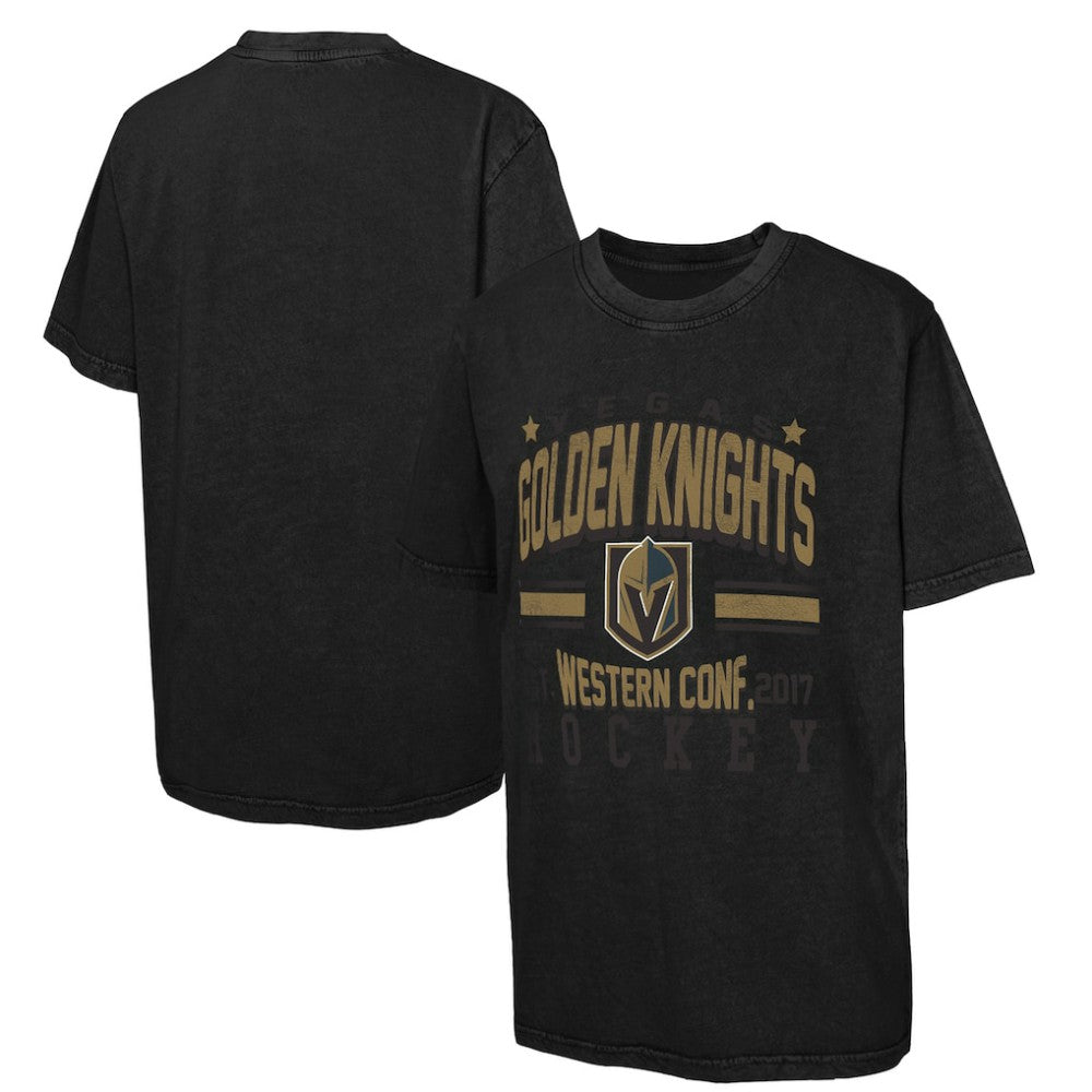 NHL Vegas Golden Knights Youth Sure Short T-Shirt - Black