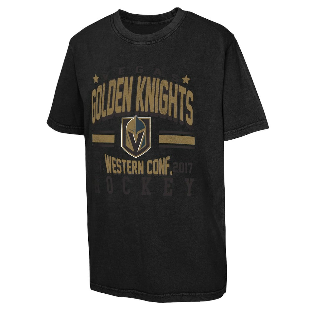 NHL Vegas Golden Knights Youth Sure Short T-Shirt - Black