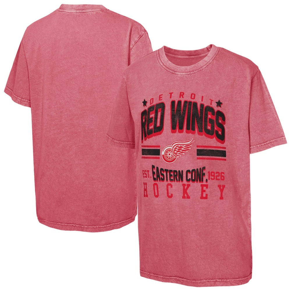NHL Detroit Red Wings Youth Sure Short T-Shirt - Red