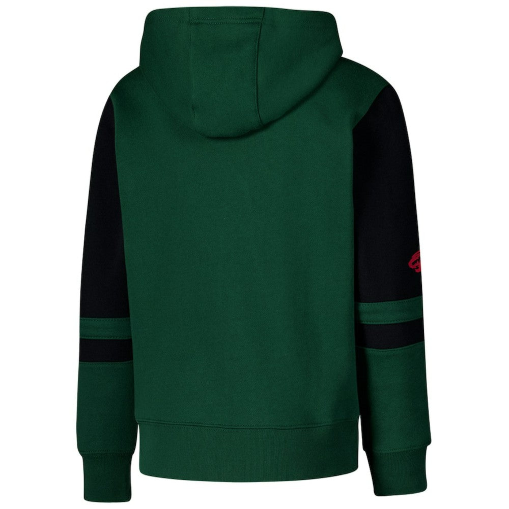 NHL Minnesota Wild Youth Face Off Full-Zip Hoodie - Green