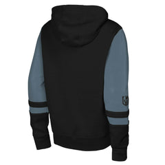 NHL Vegas Golden Knights Youth Face Off Full-Zip Hoodie - Black
