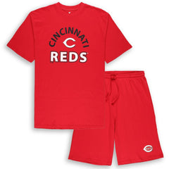 Cincinnati Reds Profile Big & Tall T-Shirt & Shorts Combo Set Shorts
