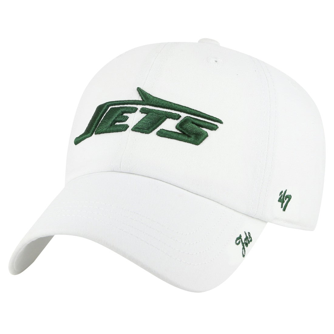 New York Jets '47 Women's Miata Clean Up Adjustable Hat White