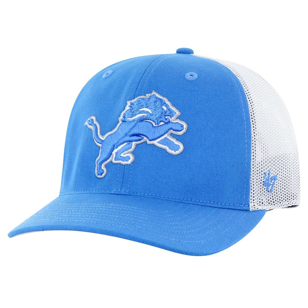 Detroit Lions '47 Youth Trucker Adjustable Hat Blue/White