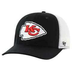 Kansas City Chiefs '47 Youth Trucker Adjustable Hat Black/White