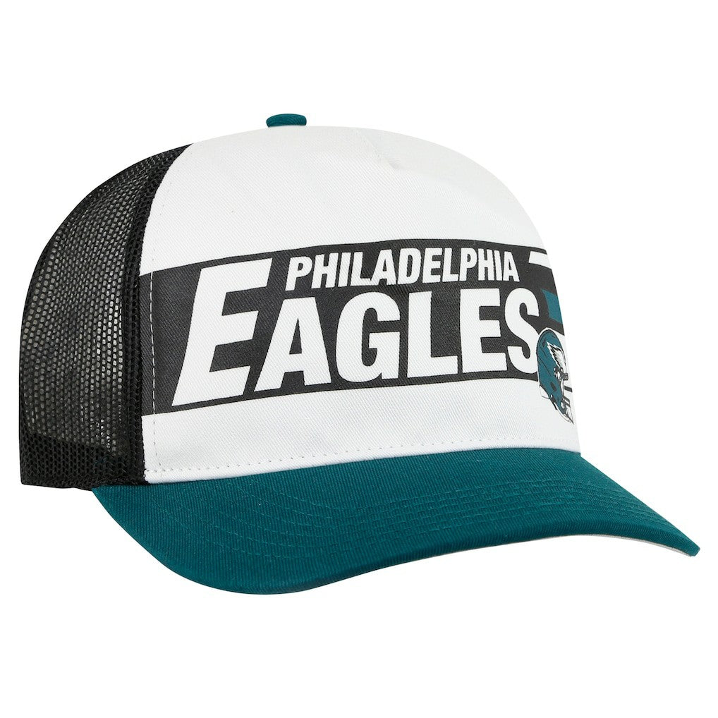 Philadelphia Eagles '47 Youth Trucker Adjustable Hat White/Midnight Green