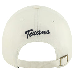 Houston Texans '47 Clubhouse Faber Clean Up Adjustable Hat Cream