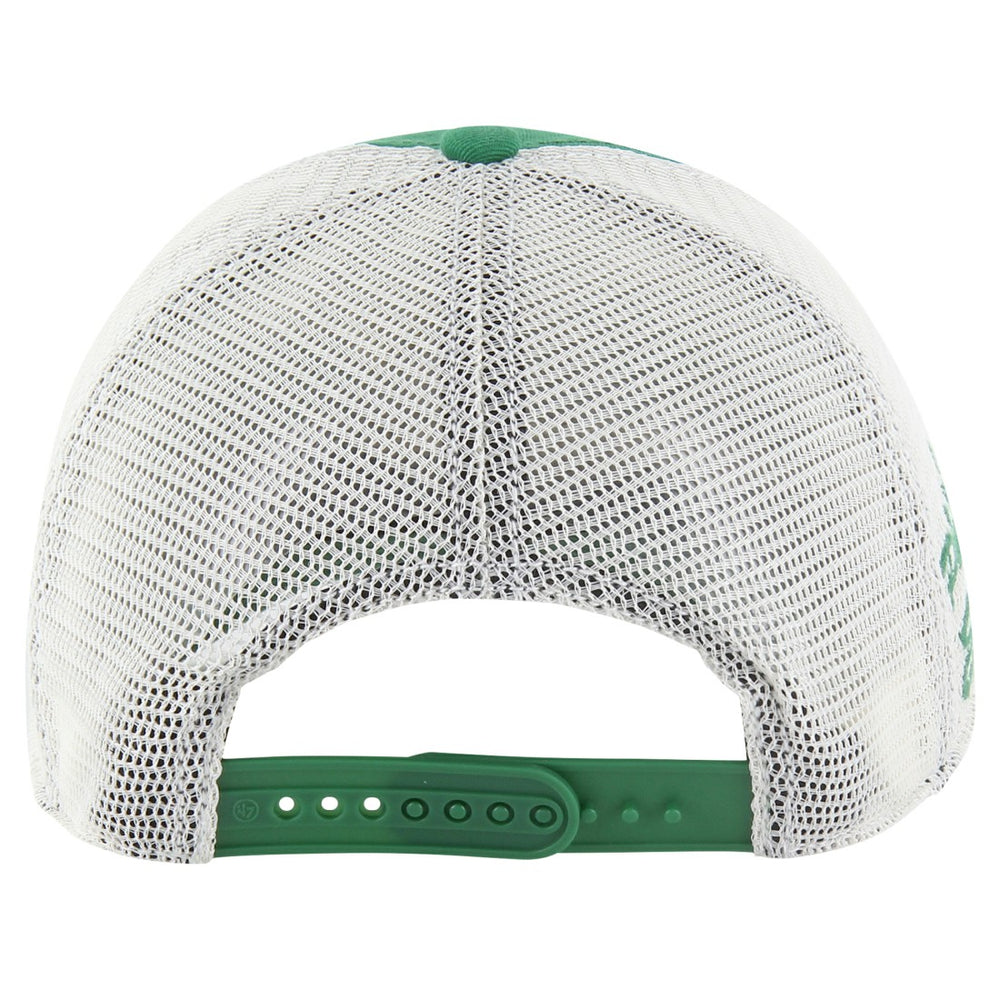 New York Jets '47 Throwback Clubhouse Boon Clean-Up Trucker Adjustable Hat Kelly Green