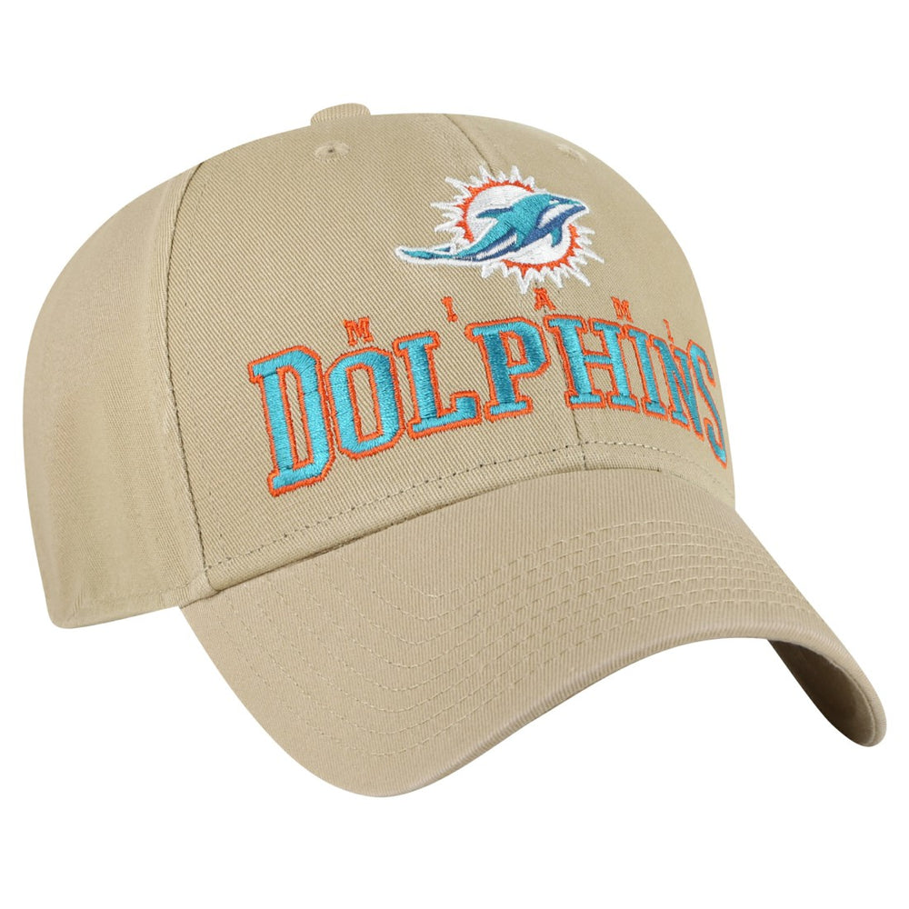 Miami Dolphins '47 Powell MVP Adjustable Hat Khaki