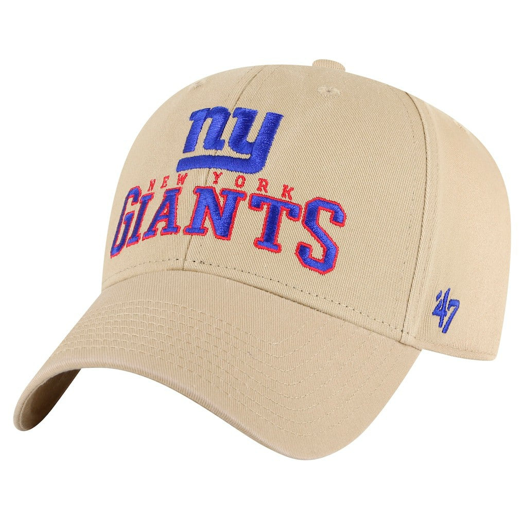 New York Giants '47 Powell MVP Adjustable Hat Khaki