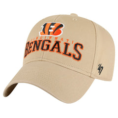 Cincinnati Bengals '47 Powell MVP Adjustable Hat Khaki