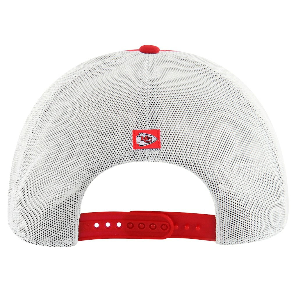 Kansas City Chiefs '47 Downburst Relaxed Hitch Trucker Adjustable Hat Red/White